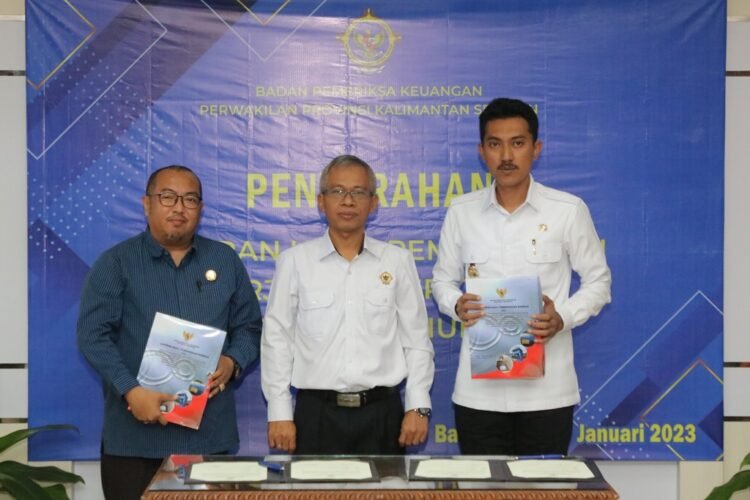 Bupati Kabupaten Banjar Terima LHP, DPRD Akan Dorong Apa Yang Menjadi Catatan BPK Perwakilan Kalsel