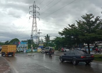 Rencana Pelebaran Jalan Perempatan Guntung Manggis Terkendala Pembebasan Lahan