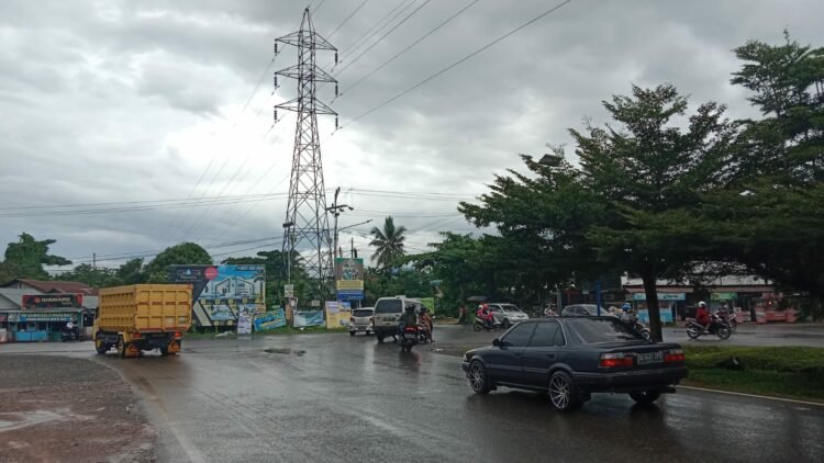 Rencana Pelebaran Jalan Perempatan Guntung Manggis Terkendala Pembebasan Lahan