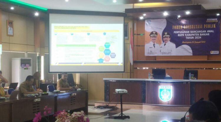 Pemerintah Kabupaten Banjar Susun Rencana Awal Tahun 2024