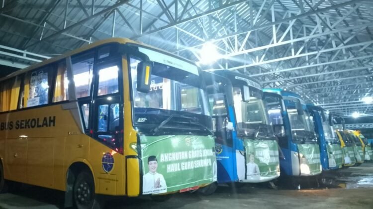 Bus Gratis Jamaah Haul Dari Banjarbaru ke Martapura Ada Disini