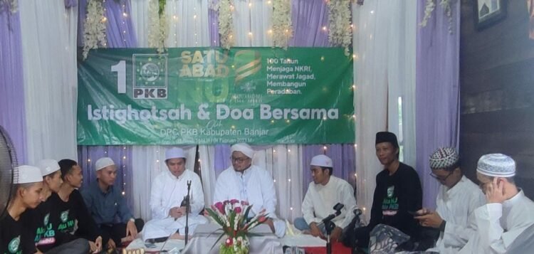 DPC PKB Kabupaten Banjar Gelar Isra Mi’raj Sekaligus Istighosah Dan Do’a Bersama