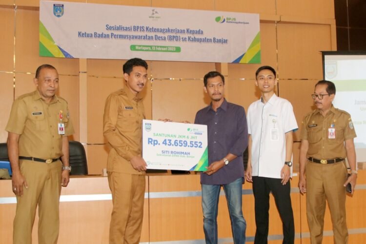 BPD Se Kabupaten Banjar Diberikan Pemahaman Terkait BPJS Ketenagakerjaan