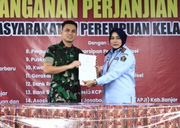 Kodim Banjar Dukung Lapas Perempuan Martapura Dalam Peningkatan SDM Melalui Pembinaan Dan Keamanan 