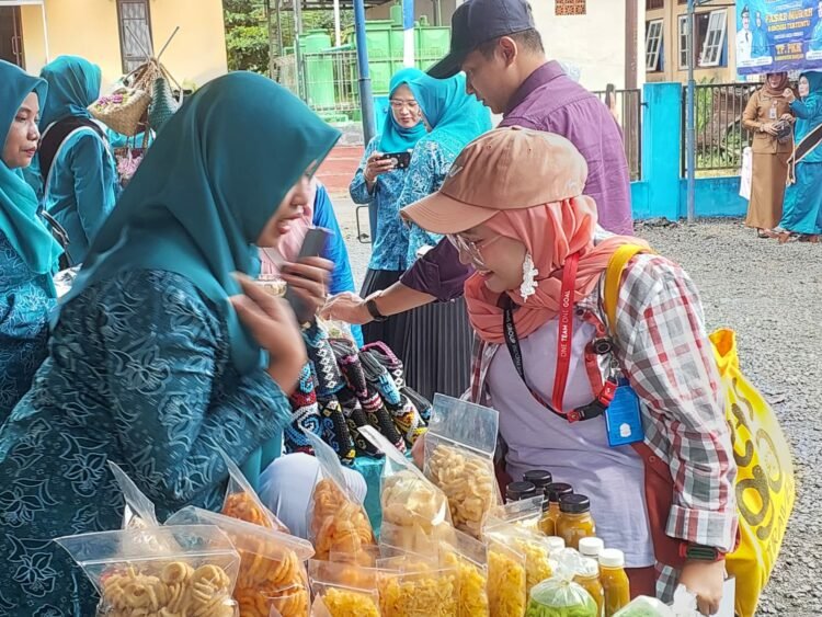 PT BBP dan PT MAS Dukung Pasar Murah Bersama DKUMPP Dan TP PKK Kabupaten Banjar