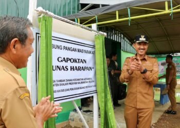 Bupati Kabupaten Banjar Resmikan LPM Gapoktan Tunas Harapan