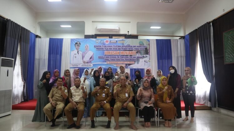 Dalam 1 Tahun, Disnakertrans Kabupaten Banjar Programkan 35 Pelatihan Kepada Masyarakat