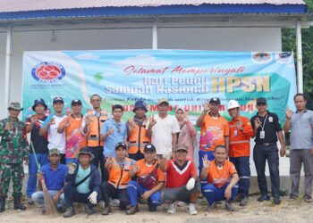 Jelang HPSN PT. ITPPT Bersih Sampah Dengan Masyarakat