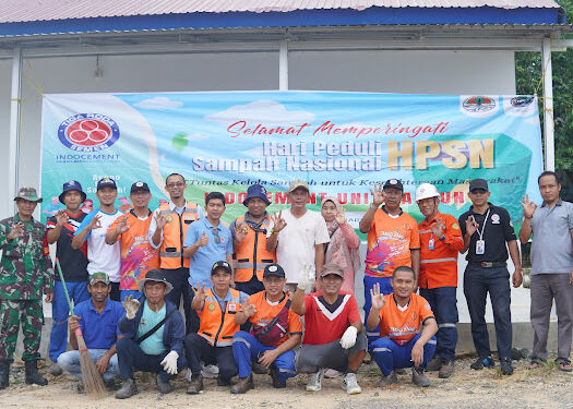 Jelang HPSN PT. ITPPT Bersih Sampah Dengan Masyarakat