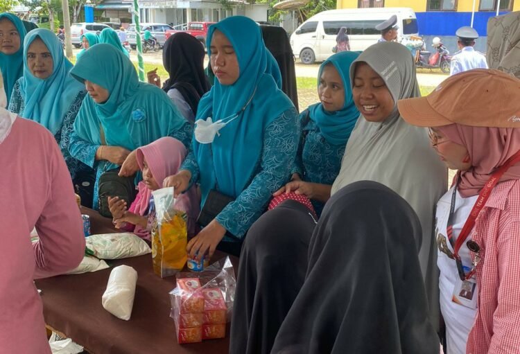 Pemerintah Kabupaten Banjar Bersama PT BBP dan PT MAS Kembali Gelar Pasar Murah