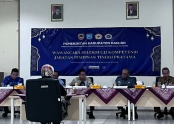 Pemerintah Kabupaten Banjar Lakukan Uji Kompetensi Untuk Rotasi SKPD