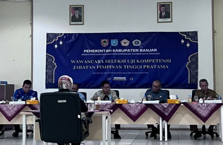 Pemerintah Kabupaten Banjar Lakukan Uji Kompetensi Untuk Rotasi SKPD