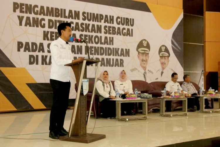 126 Kepala Sekolah Di Kabupaten Banjar Di Lantik