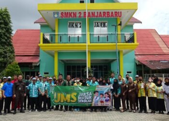 JMS Kejari Banjarbaru Ditutup di SMKN 2 Banjarbaru