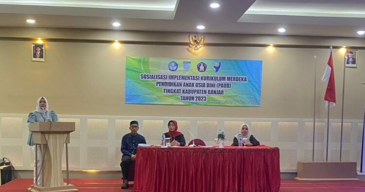 Dinas Pendidikan Kabupaten Banjar Lakukan Pelatihan Kurikulum Merdeka