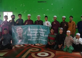 Pemuda Sungai Tabuk Deklarasikan Dukungan Mereka Kepada M Sahlani