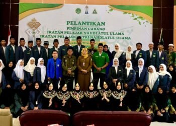 Kepengurusan PC IPNU Dan IPPNU Kabupaten Banjar Di Lantik