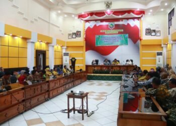 Sosialisasi Kearsipan ke Seluruh Aparat Desa dan Kelurahan Kotabaru