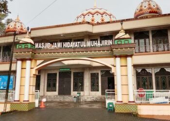 Mengintip Persiapan Masjid Jami Hidayatul Muhajirin Banjarbaru Menjelang Bulan Ramadhan