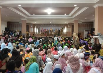 Ribuan Pelajar PAUD di Kota Banjarbaru Peringati Hari Dongeng Sedunia Tahun 2023