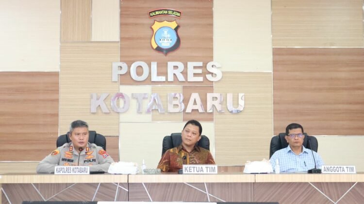 Tim Puslitbang Polri Datangi Polres Kotabaru, Ngapain?