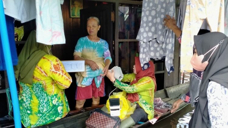 Banjir, Puskesmas Lakukan Kunjungan Kepada Warga Terdampak Banjir