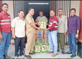 PT BPP Dan PT MAS Serahkan Bantuan Untuk Korban Banjir Melalui BPBD Kabupaten Banjar