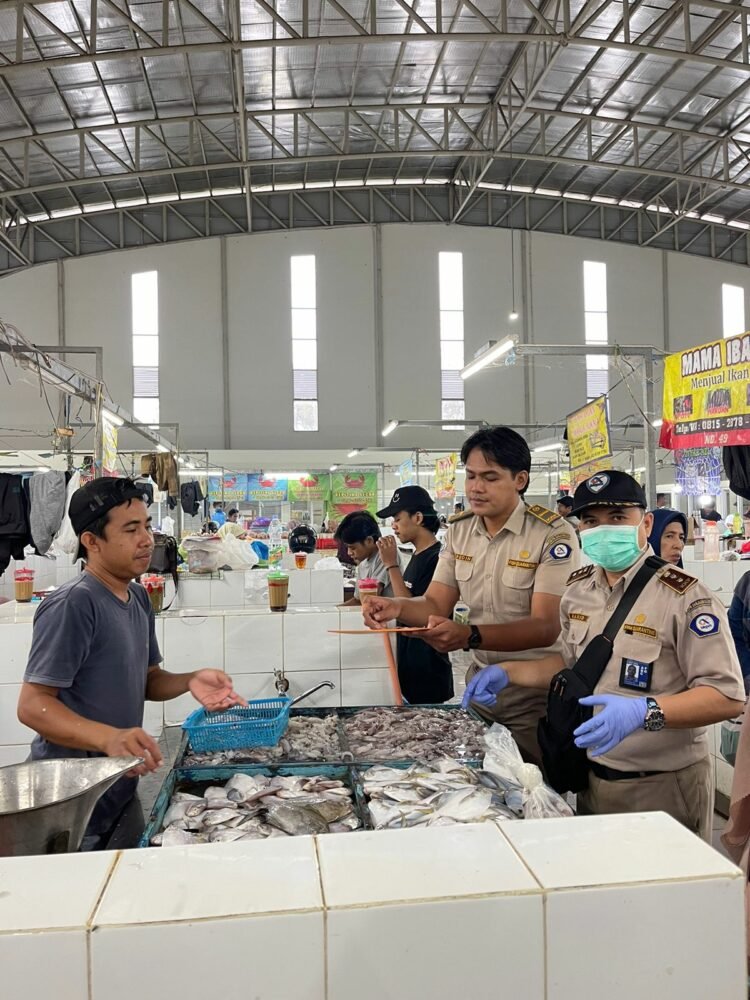 Jamin Mutu dan Kesehatan Pangan Ikan, BKIPM Banjarmasin Monitoring ke Pasar-pasar di 3 Kabupaten Kota, Dimana Saja?