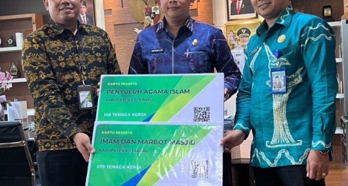 Imam dan Marbot Masjid di Kotabaru Dilindungi BPJS Ketenagakerjaan
