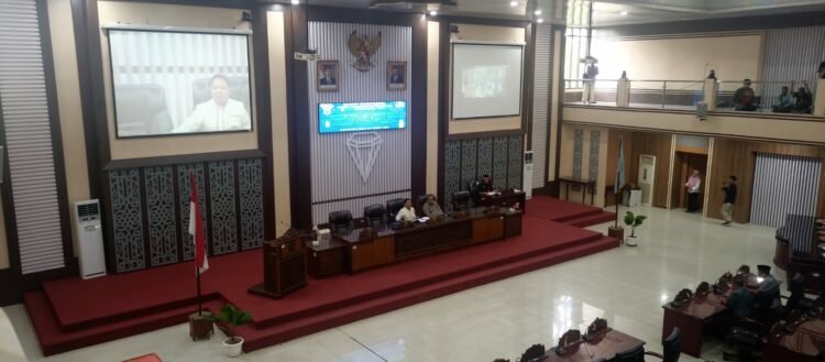 Rapat Paripurna Dengan Agenda Pembentukan Pansus PT Baramarta Rabu Depan