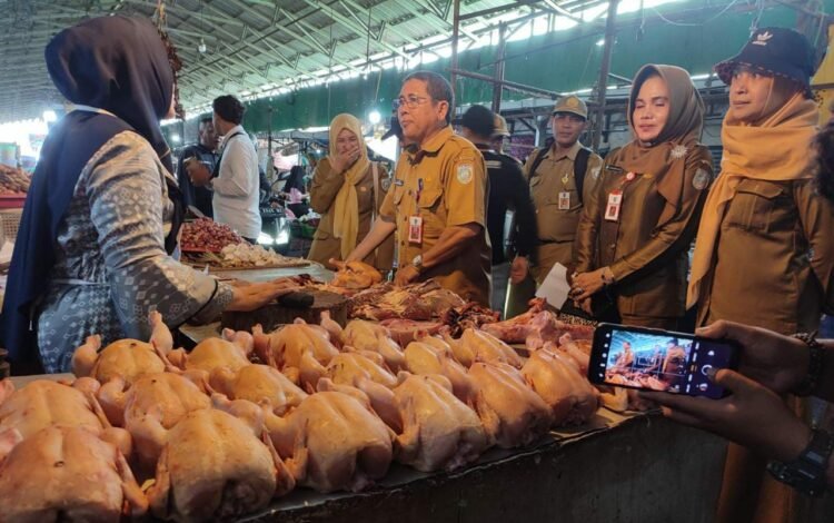 PlH Sekda Banjar Monitoring Harga Dan Ketersedian Bahan Pangan