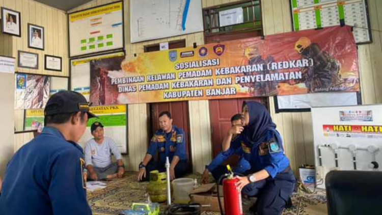 Bidang Pencegahan DPKP Kabupaten Banjar Bentuk Redkar