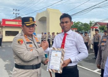 Berhasil Ungkap Kasus Ini, 27 Personil Polres Kotabaru Dapat Penghargaan, Kasus Apa?