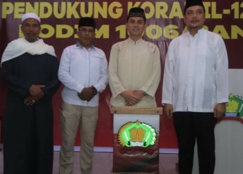 Fasilitas Pendukung Koramil 1006-12 Liang Anggang Diresmikan