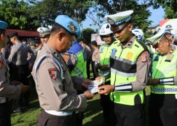 Tim Subbidprovos Bidpropam Polda Kalsel Lakukan Gaktibplin Di Polres Banjar