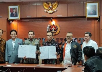 PWI Bersama DKPP Lakukan MoU Terkait Pemilu