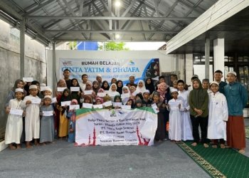 Buka Puasa Bersama Yatim-Dhuafa, PT BBP Dan PT MAS Gelar Kegiatan Ramadhan Berbagi