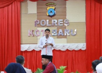 Pisah Sambut Kapolres Kotabaru, Ini Pesan Abdul Latif