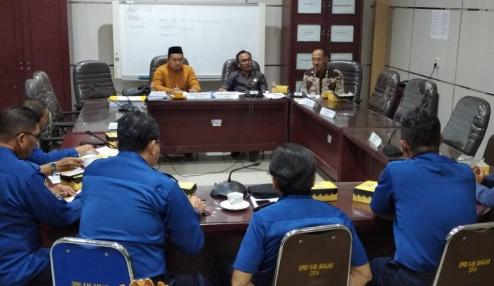 Komisi I DPRD Kabupaten Banjar RDP Dengan Dinas Pemadam Kebakaran