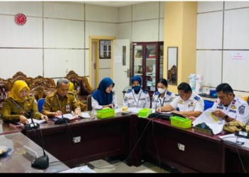 Komisi I DPRD Kabupaten Banjar RDP Dengan Dinas Perhubungan Kabupaten Banjar Bahas Raperda