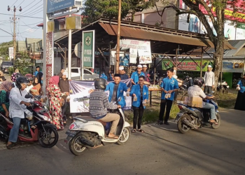 DPD KNPI Kabupaten Banjar Bagikan Takjil Dan Buka Puasa Bersama