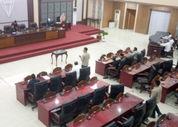 Rapat Paripurna, Dengan Agenda Jawaban Bupati Kabupaten Banjar