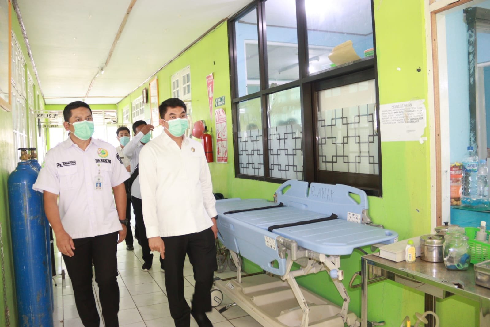 Hari Pertama Kerja, Wabub Kotabaru Monitoring Kantor Layanan Publik