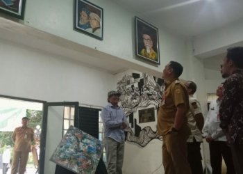 Anang Painting Suguhkan 40 Lukisan di Mess L Saat Harjad ke 24 Banjarbaru