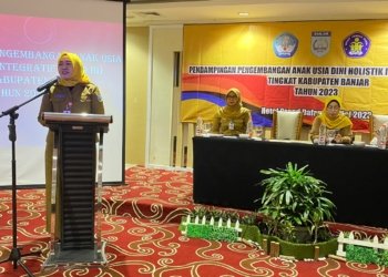 Disdik Banjar Gelar Pendampingan Pengembangan Anak Usia Dini Holistik Integratif