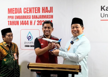 Kloter Pertama Embarkasi Banjarmasin Gunakan Pesawat Garuda