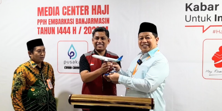 Kloter Pertama Embarkasi Banjarmasin Gunakan Pesawat Garuda