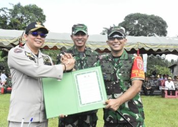 TMMD ke 116 di Kecamata Kelumpang Hilir Dibuka Wabup Kotabaru