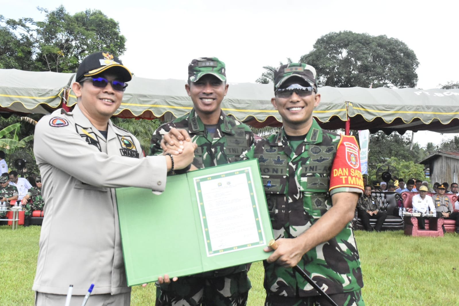 TMMD ke 116 di Kecamata Kelumpang Hilir Dibuka Wabup Kotabaru
