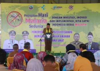 Kotabaru Diharapkan 2024 Bebas Malaria